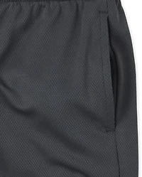 Boys Quick Dry Mesh Basketball Shorts 2-Pack