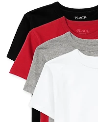 Boys Tee Shirt 4-Pack