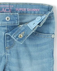 Jeans super skinny pour bébés et petites filles