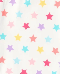 Girls Rainbow Star Capri Leggings 3-Pack