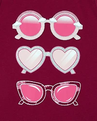 Girls Mix And Match Glitter Cut Out Tank Top