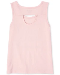 Girls Mix And Match Glitter Cut Out Tank Top
