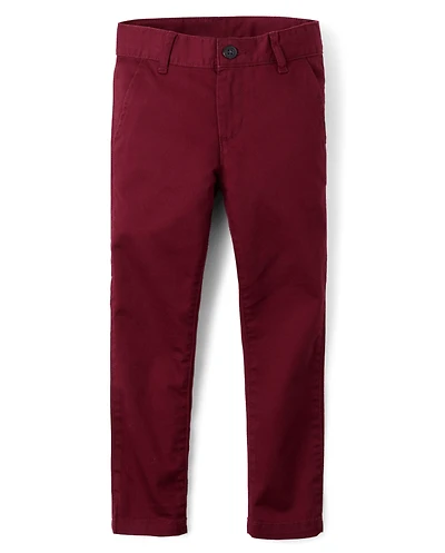 Pantalon chino skinny stretch pour garçon