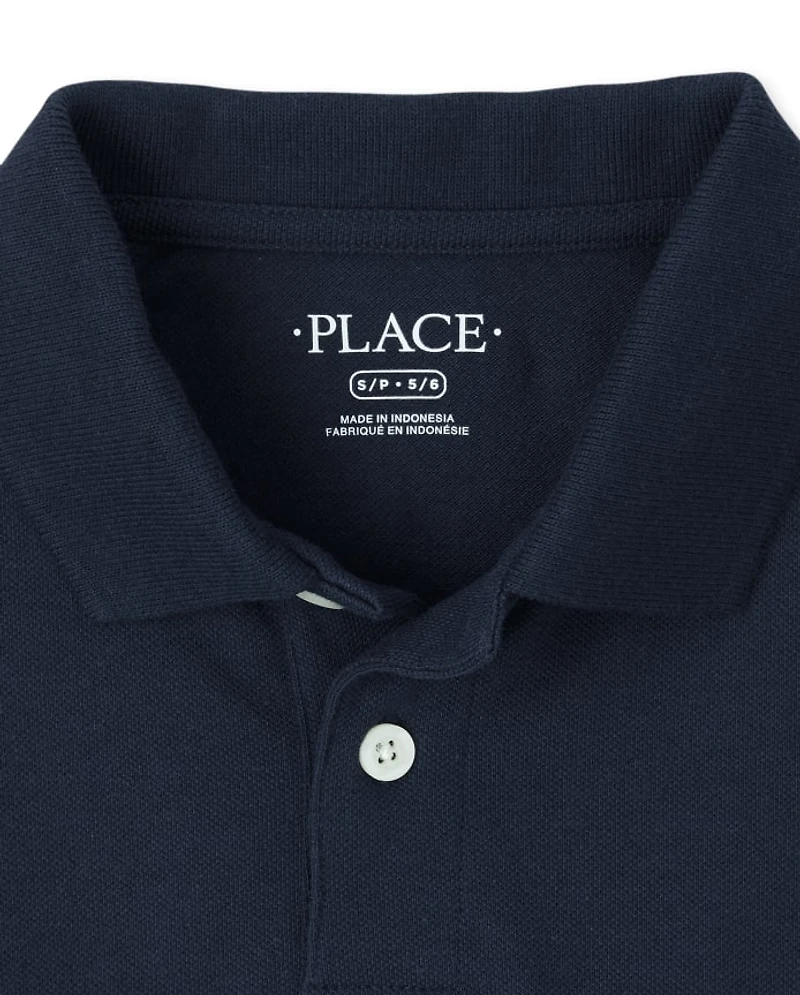 Kids Uniform Soft Pique Polo 2-Pack