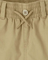 Pantalon cargo garçon à enfiler