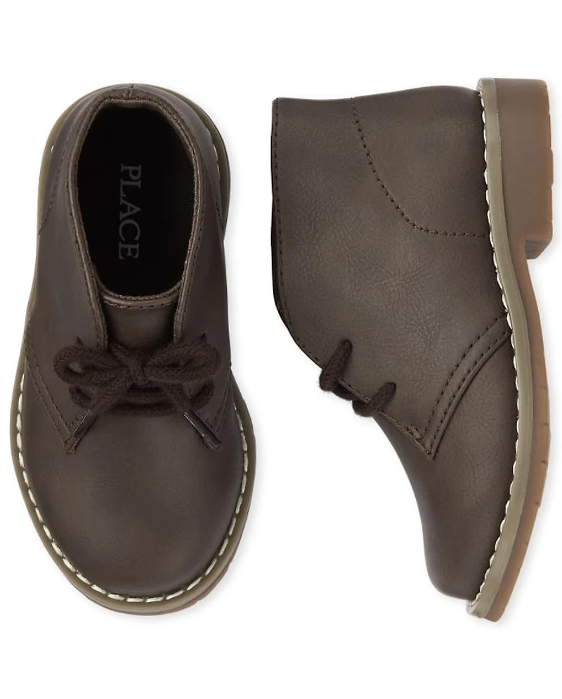 Toddler Boys Lace Up Boots