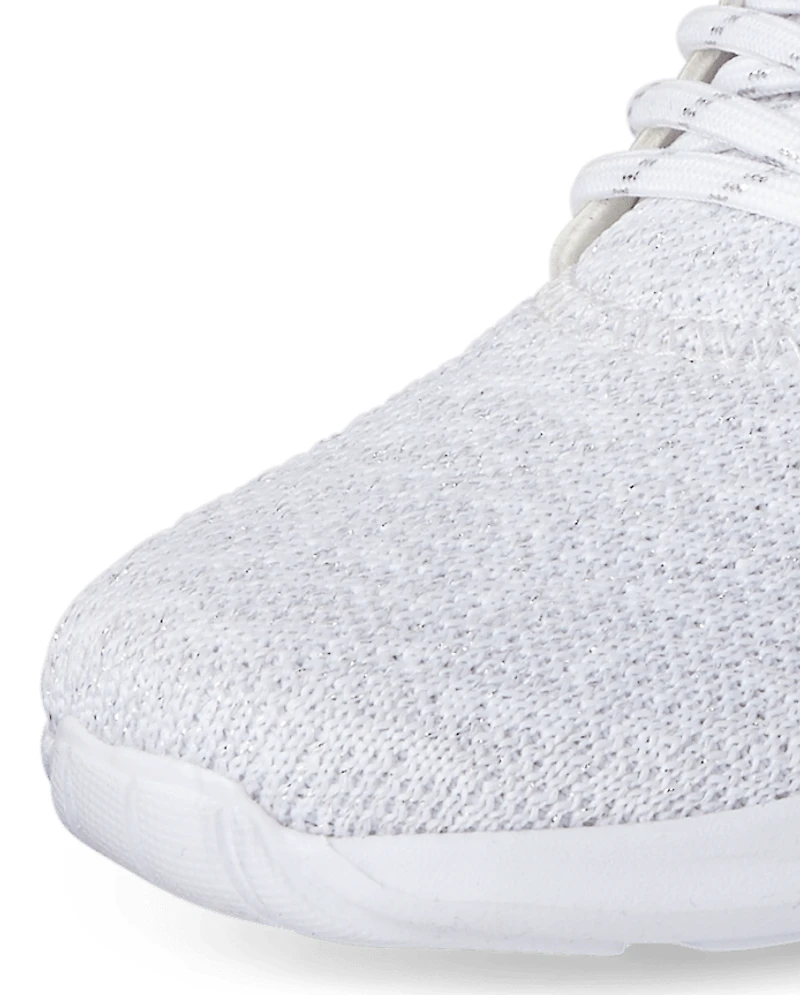 Girls Holographic Running Sneakers