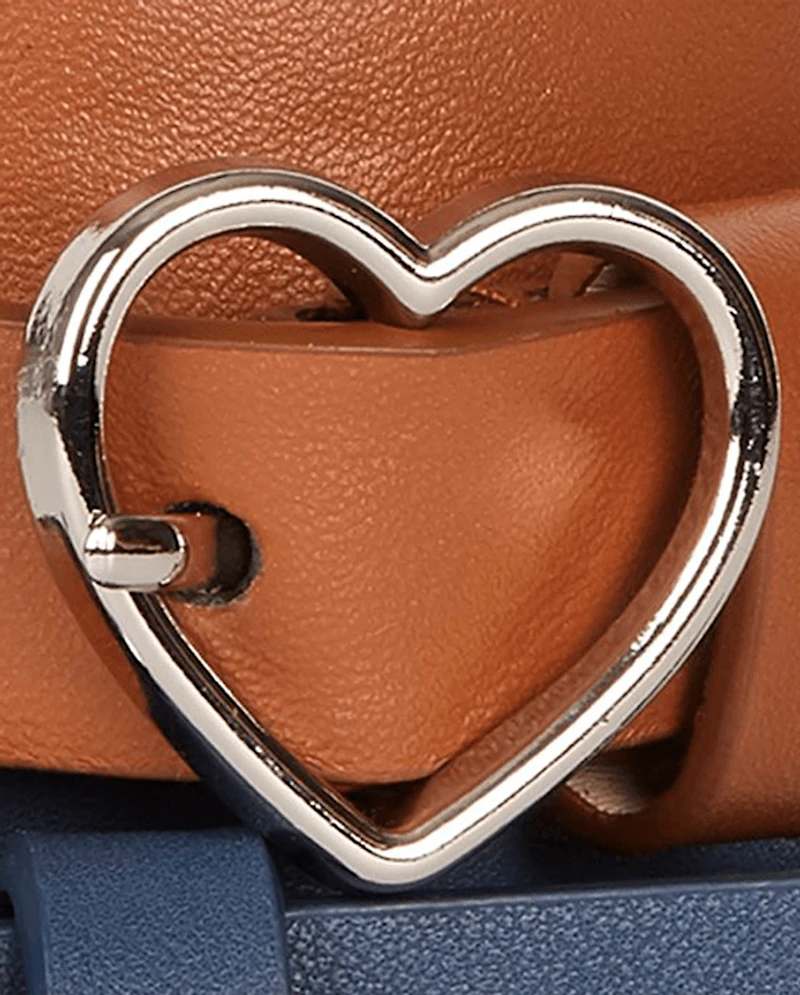 Lot de 2 ceintures uniformes pour filles