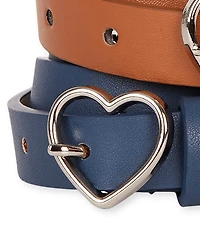 Lot de 2 ceintures uniformes pour filles