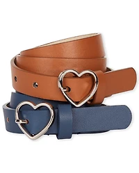 Lot de 2 ceintures uniformes pour filles