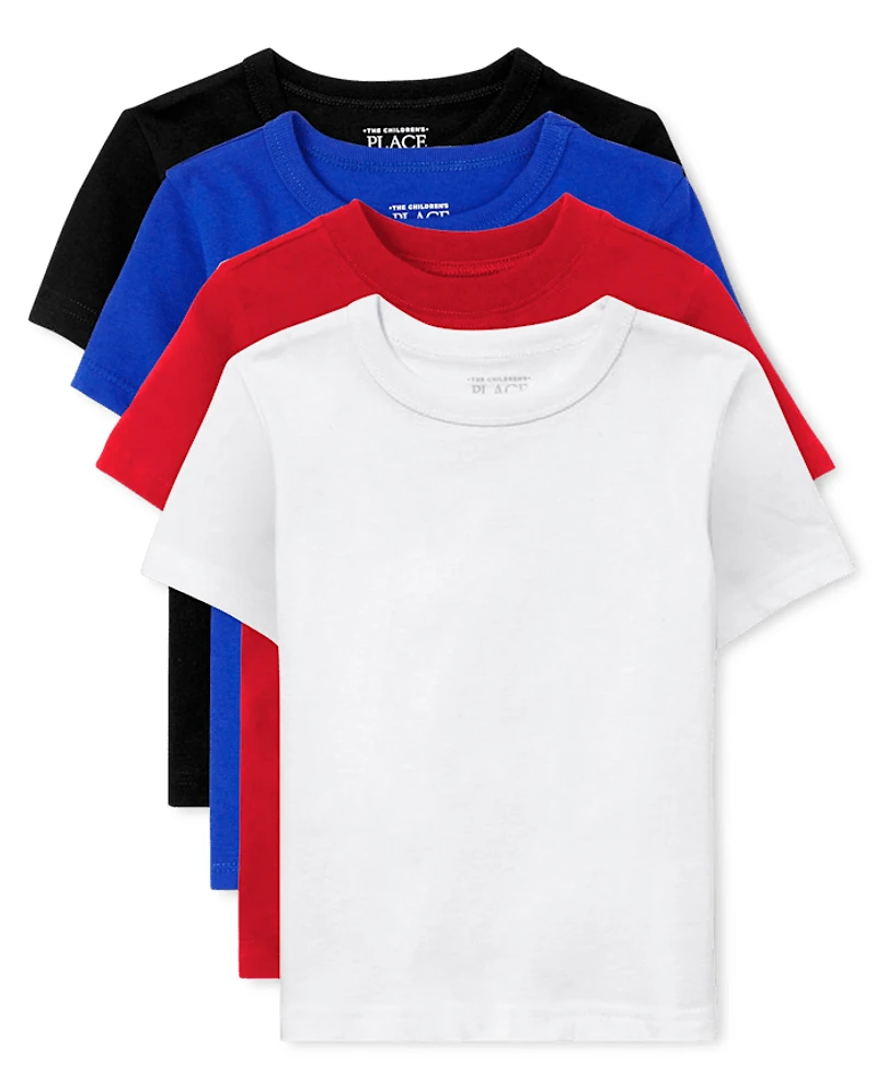 Baby And Toddler Boys Tee Shirt 4-Pack