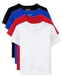 Baby And Toddler Boys Tee Shirt 4-Pack
