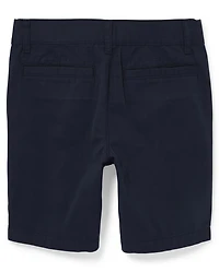 Boys Uniform Stretch Chino Shorts 2-Pack
