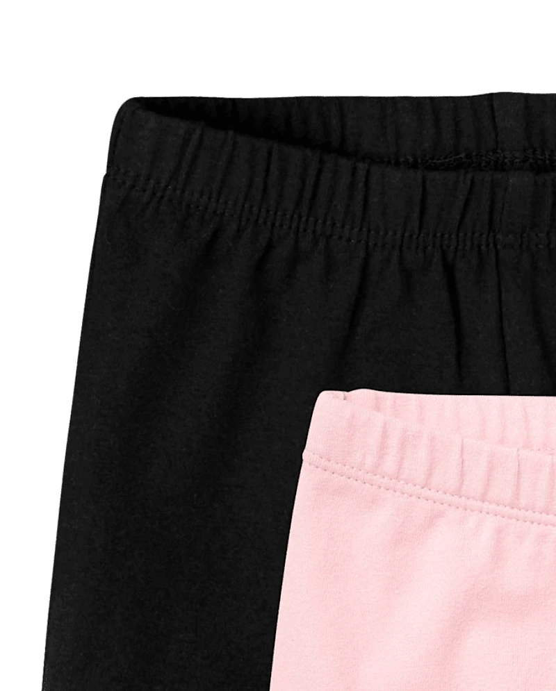 Toddler Girls Cartwheel Shorts 2-Pack