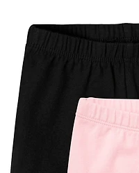 Toddler Girls Cartwheel Shorts 2-Pack