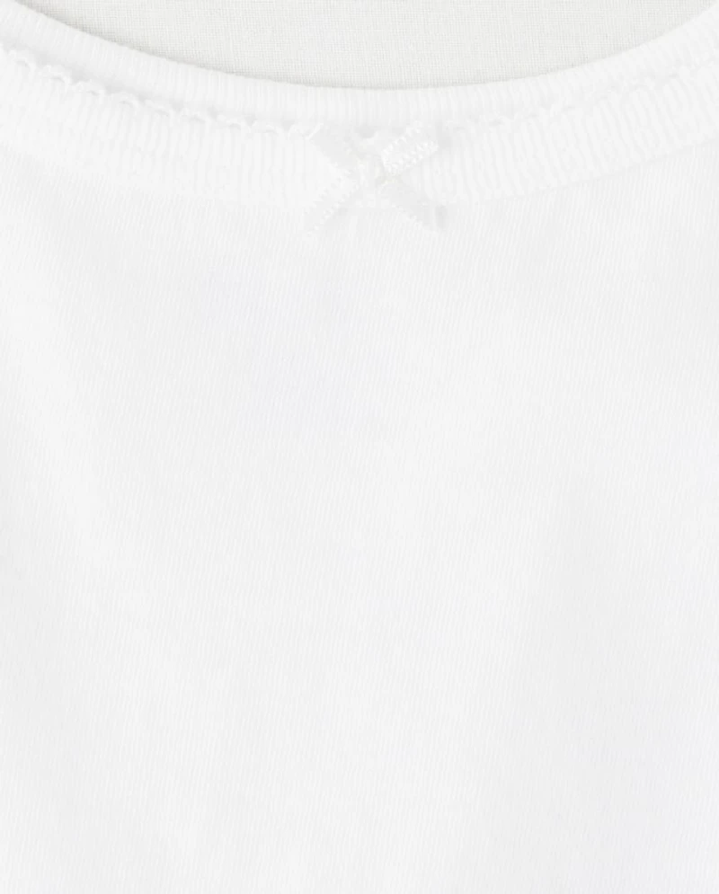 Girls Picot Trim Cami 6-Pack