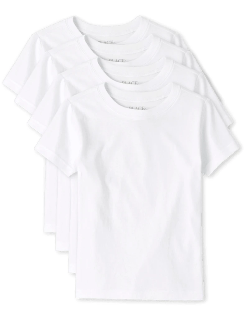 Lot de 4 t-shirts superposés basiques pour garçons