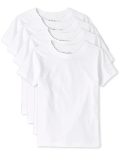 Lot de 4 t-shirts superposés basiques pour garçons