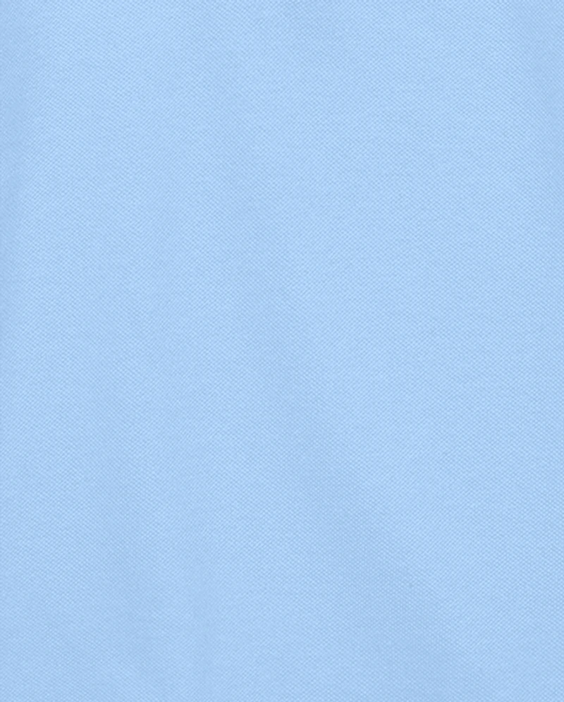 Toddler Girls Uniform Ruffle Soft Stretch Pique Polo -Pack