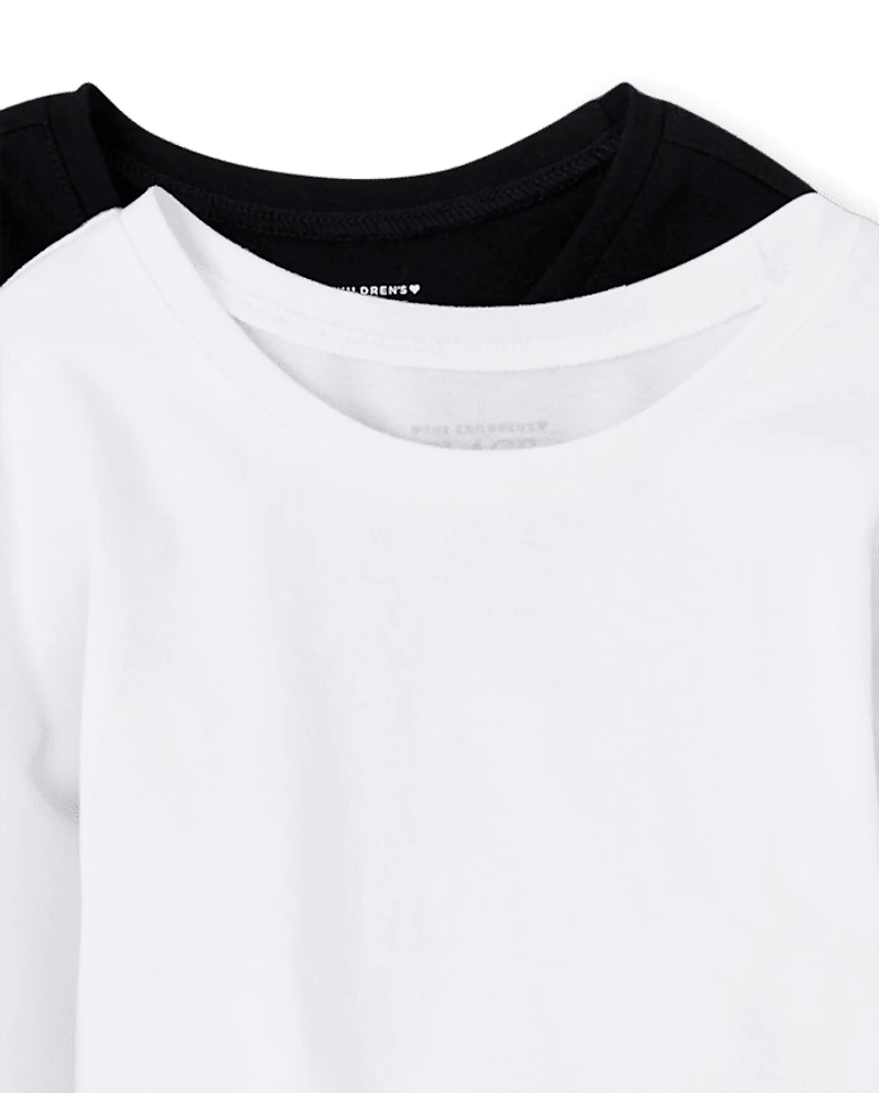 Baby And Toddler Girls Tee Shirt 2-Pack