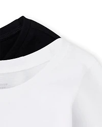 Baby And Toddler Girls Tee Shirt 2-Pack