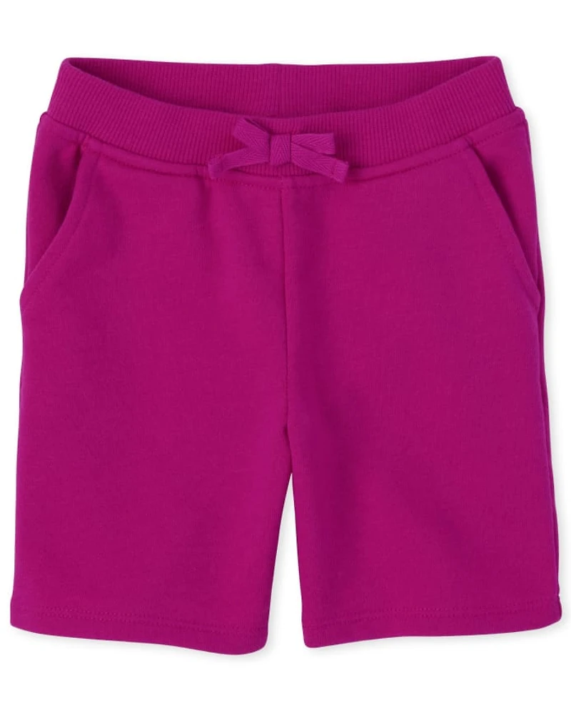 Toddler Girls French Terry Shorts