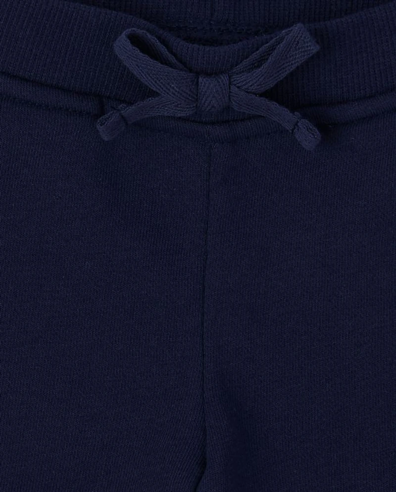 Short d'uniforme Active French Terry pour toute-petite fille