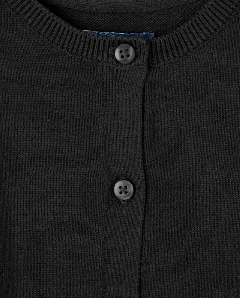 Toddler Girls Bow Cardigan