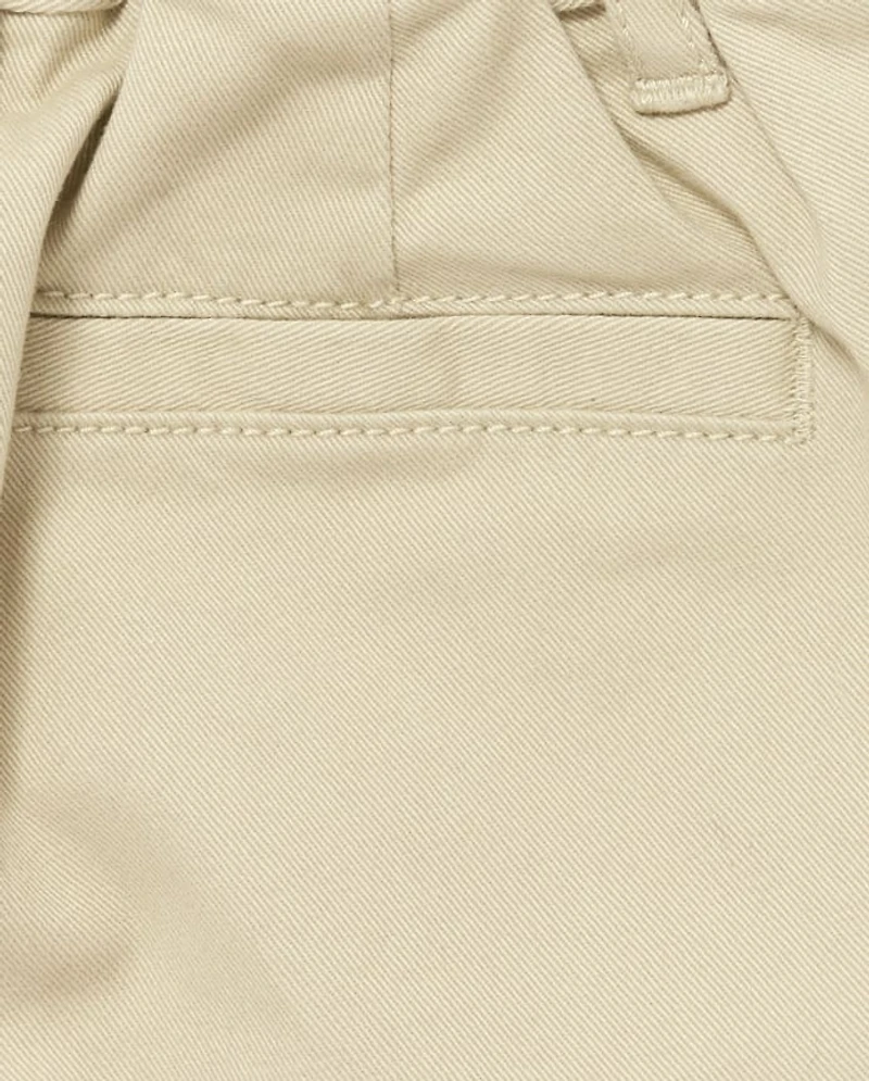 Toddler Girls Uniform Stretch Chino Shorts 2-Pack