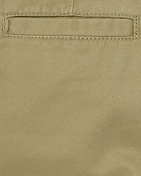 Boys Uniform Straight Chino Pants 2-Pack