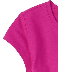 T-shirt à superposition de base pour filles