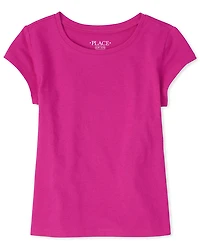 T-shirt à superposition de base pour filles