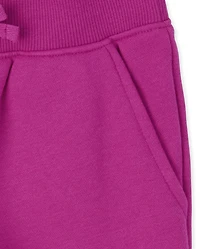 Girls Fleece Jogger Pants