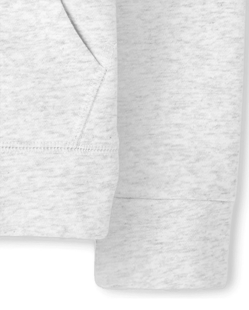 Sweat à capuche zippé Uniform Active Fleece pour filles