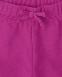 Girls French Terry Dolphin Shorts
