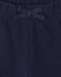 Girls French Terry Dolphin Shorts
