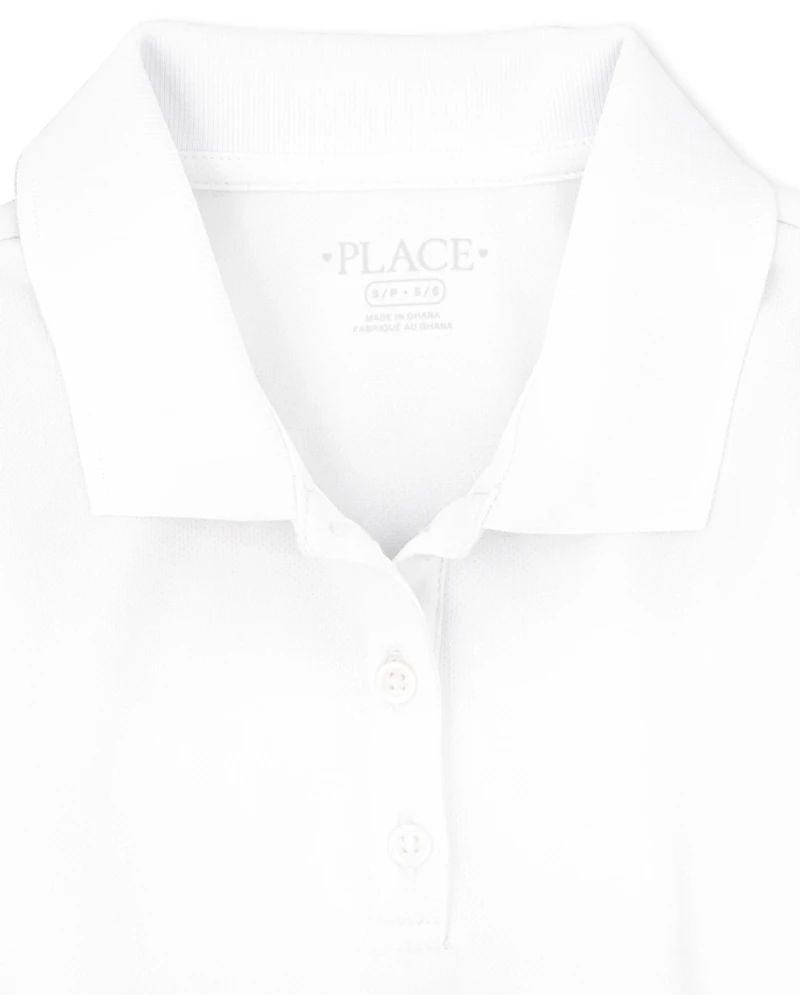 Girls Uniform Performance Polo