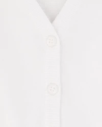 Girls V-Neck Cardigan
