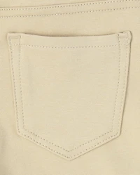 Girls Uniform Ponte Knit Pull On Jeggings 2-Pack