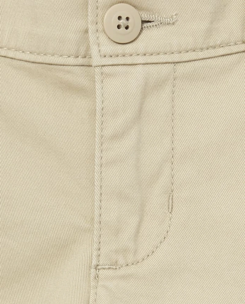 Girls Uniform Stain And Wrinkle Resistant Stretch Skinny Chino Pants