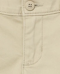 Girls Uniform Stain And Wrinkle Resistant Stretch Skinny Chino Pants