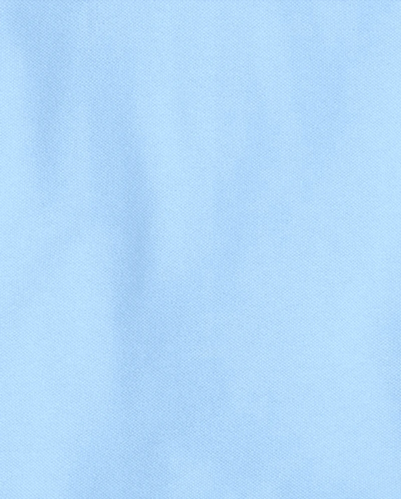 Girls Uniform Ruffle Soft Stretch Pique Polo -Pack