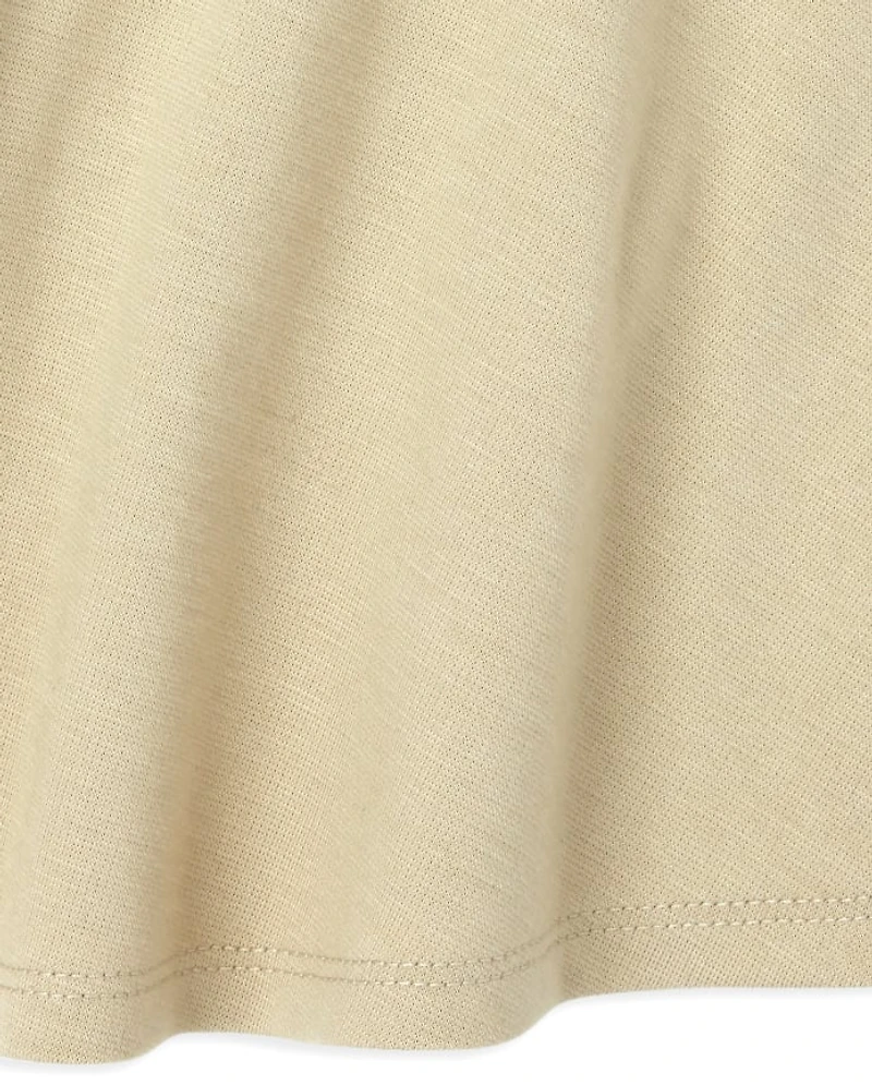 Girls Uniform Ponte Knit Skort 2-Pack