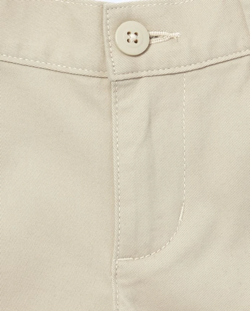 Girls Uniform Stretch Chino Shorts 2-Pack