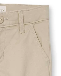 Lot de 2 pantalons chino skinny uniformes pour filles