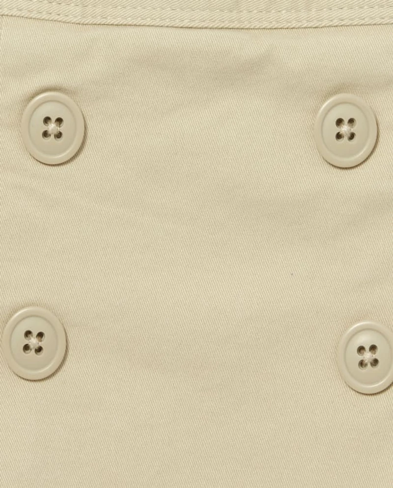 Girls Uniform Stretch Button Skort 2-Pack