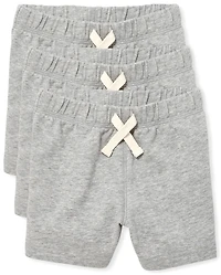 Baby And Toddler French Terry Shorts 3-Pack