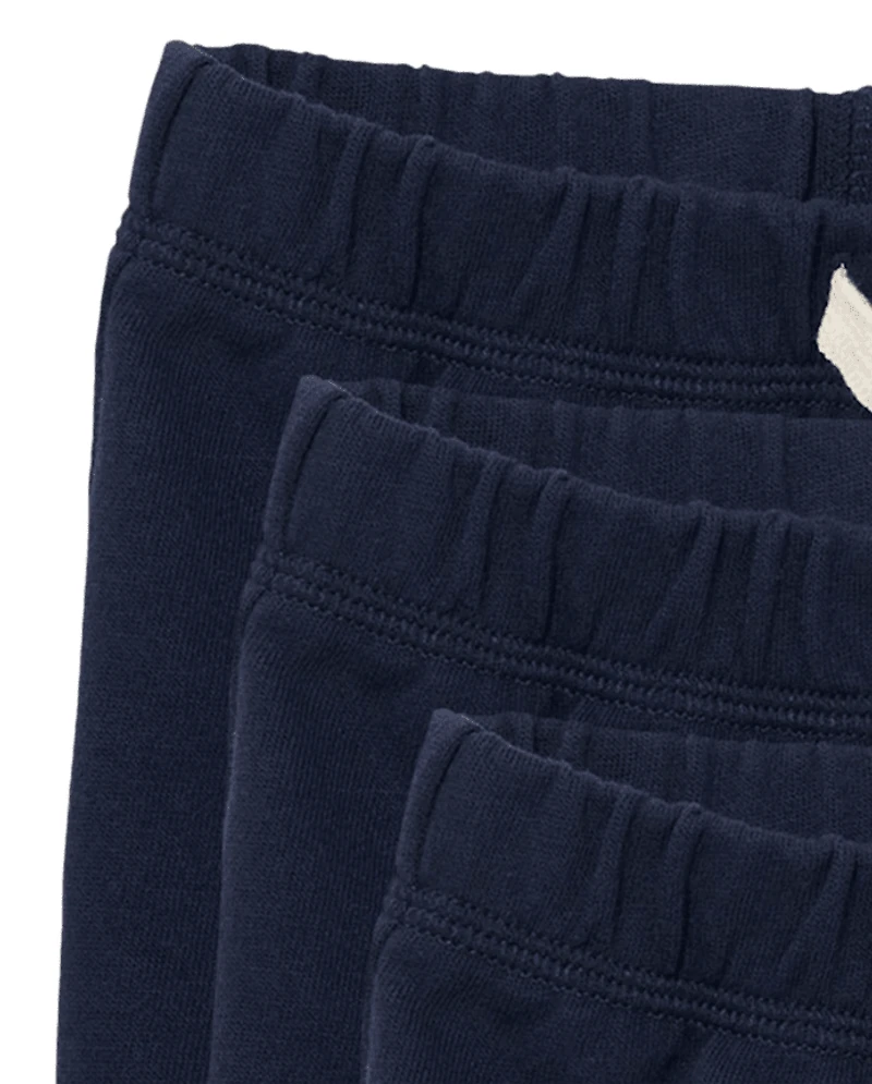 Baby And Toddler French Terry Shorts 3-Pack