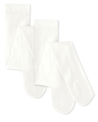 Girls Microfiber Tights 2-Pack