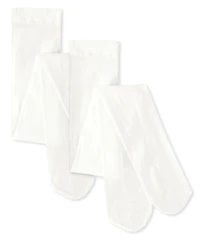 Girls Microfiber Tights 2-Pack